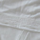 Camicia da notte clinica aperta d'avanti con manica 3/4