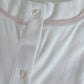 Camicia da notte clinica aperta davanti mezza manica