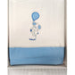 Copertina in cotone con ricamo orsetto