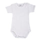 2 Body mezza manica con bottoncini su spalla in cotone