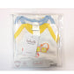 Set 6 Body neonato Babyvip mezza manica 100% cotone colori assortiti