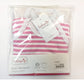 Set 6 Body neonato Babyvip mezza manica 100% cotone colori assortiti
