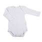 2 Body manica lunga scollo americano in cotone caldo