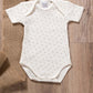 Body neonato in cotone a mezza manica