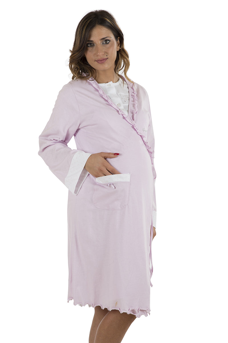 Vestaglia Da Notte In Raso - CVG Gold - Foto 3