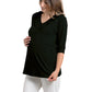 T-Shirt in maglina con manica 3/4