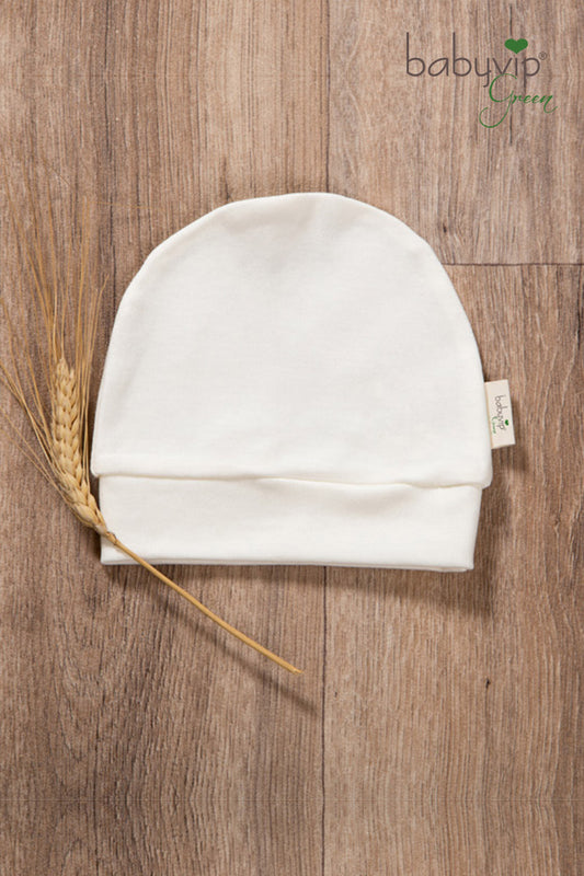 Cappellino neonato in cotone organico