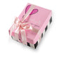 Set 6 calzini in cotone con stampa in lurex